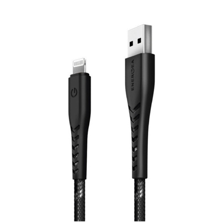 EnergEA кабель USB A/Lightning NyloFlex C89 MFI 0.3м (черный) CBL-NF-BLK030