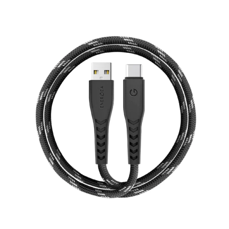 EnergEA кабель USB A/Type-C NyloFlex 3м (черный) CBL-NFAC3A-BLK300