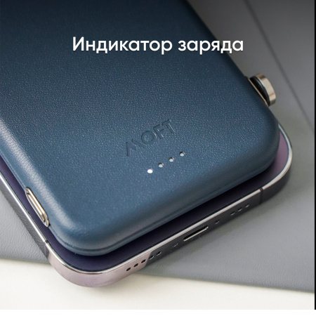 Moft внешний аккумулятор MagSafe Snap Battery Pack 3400mAh (черный) MD015-1-BK