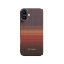 Pitaka чехол для iPhone 16 Tactile Woven Case Sunset MagSafe (принт) KI1601U Pitaka чехол для iPhone 16 Tactile Woven Case Sunset MagSafe (принт) KI1601U