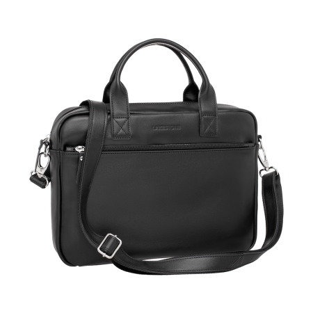 Lakestone сумка для MacBook 14.2 Stanley нат. кожа (черный) 9210101/BL