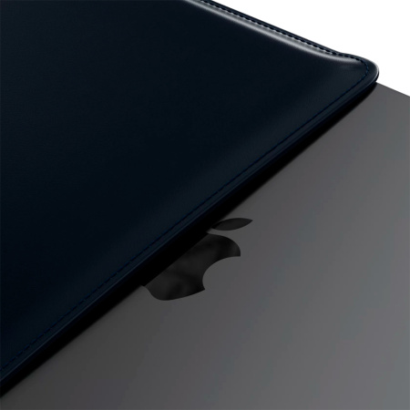 Doer чехол-папка для MacBook 14.2 из натуральной кожи (синий)
