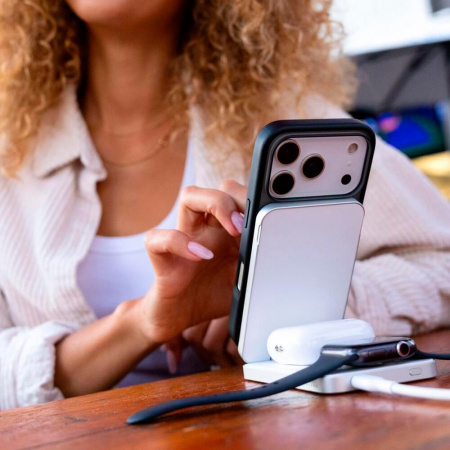 uBear внешний аккумулятор MagSafe Cruise 3 в 1 15W 8000mAh (белый) PB17WH8000CR-PDM