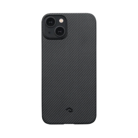 Pitaka чехол для iPhone 14 MagEZ Case 3 600D MagSafe (черно-серый в полоску) KI1401A