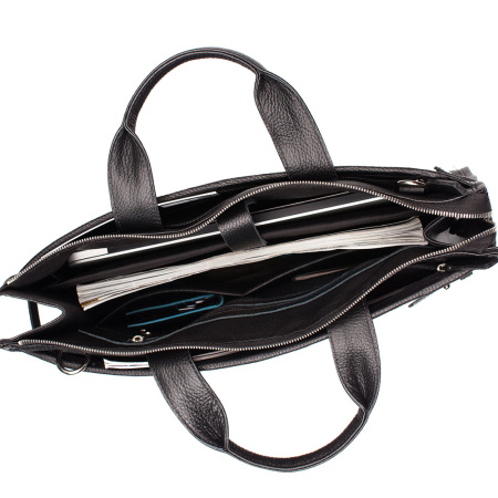 Lakestone сумка для MacBook 14.2 Courtney нат. кожа (черный)