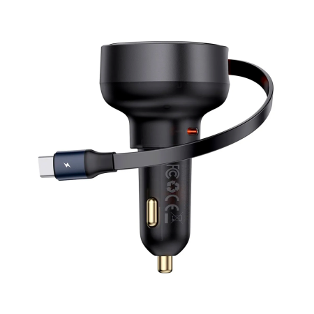 Baseus АЗУ Enjoyment Pro 60W Type-C с кабелем Type-C (черный) C00057802111-01