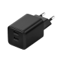 uBear СЗУ Wall charger Bridge GaN 45W 2х Type-C (черный) WC32BLPD45-2C