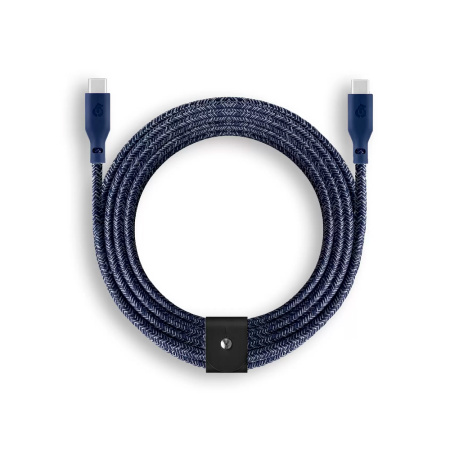 uBear кабель Type-C/Type-C Trend Cable 2.4м (синий) DC19DB24TR-CC