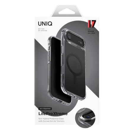 Uniq чехол для iPhone Air Lifepro Xtreme MagSafe (прозрачный) IP6.6(2025)-LXAFMFSMK