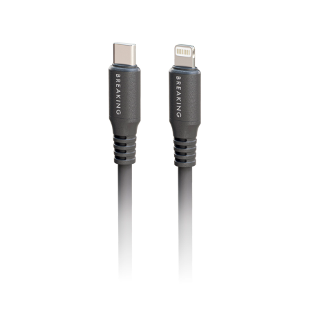 Breaking кабель Type-C/Lightning K21 1м (черный) 21354