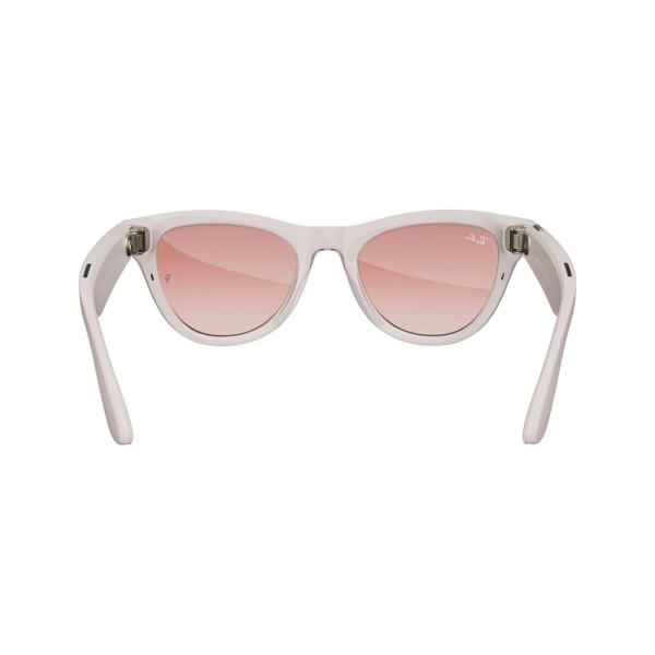 Ray-Ban экшн камера-очки Skyler (Глянцевая розовая оправа/Розовые линзы) (розовый)