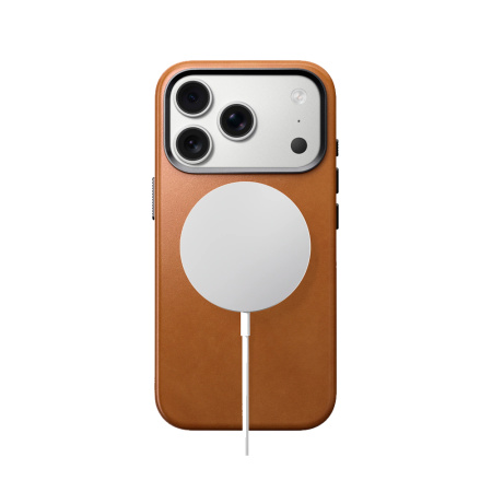 Nomad чехол для iPhone 17 Pro Traditional Leather Case MagSafe (светло-коричневый) NM011932858