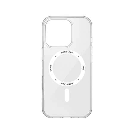 Native Union чехол для iPhone 16 Pro Max (Re)Clear Case MagSafe (прозрачный) RECLE-TRA-NP24PM Native Union чехол для iPhone 16 Pro Max (Re)Clear Case MagSafe (прозрачный) RECLE-TRA-NP24PM