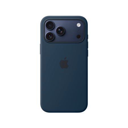 Apple чехол для iPhone 17 Pro Max Silicone Case MagSafe (темная ночь) MGFP4ZM/A