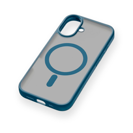 uBear чехол для iPhone 16 Cloud Mag Case MagSafe (темно-синий) CS429DB61MT-I24M