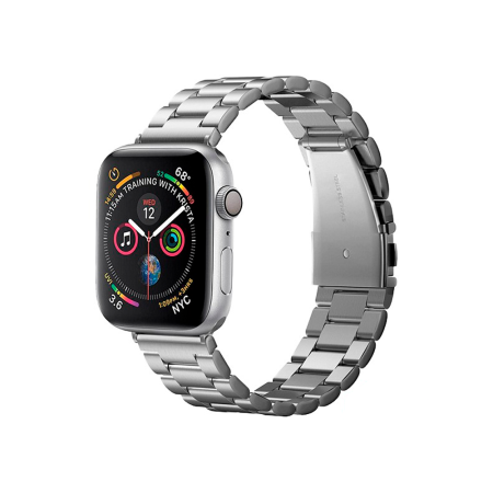 Spigen ремешок стальной Modern Fit 46/49 мм (серебристый) 062MP25404