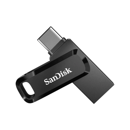 SanDisk флеш накопитель Ultra Dual Drive Go Type-C + USB A 128GB (черный) SDDDC3-128G-Z46P