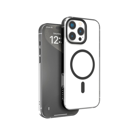 Levelo чехол для iPhone 16 Pro Max Metallo Pro Aluminum Bumper (черный) LVLMABC16PMBK Levelo чехол для iPhone 16 Pro Max Metallo Pro Aluminum Bumper (черный) LVLMABC16PMBK