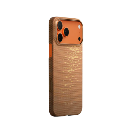 Pitaka чехол для iPhone 17 Pro Max Ultra-Slim Case PitaTap Golden Glint MagSafe (золотой)