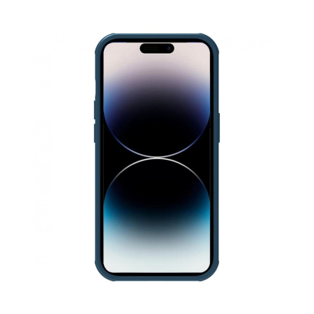 Nillkin чехол для iPhone 14 Pro Max Frosted Shield Pro (синий) 6902048248182