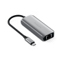 Satechi хаб 3xType-C and 2.5 Gigabit Ethernet Port (серый) ST-H3C25EM