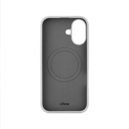 uBear чехол для iPhone 16 Touch Mag Case MagSafe (светло-серый) CS401LG61TH-I24M