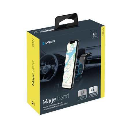 Deppa автодержатель Mage Bend (черный) 55171