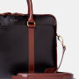 Ryoko сумка для MacBook 15.3 Wellington Work Briefcase (черный/коричневый)