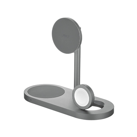 uBear БЗУ Stage Ultra Qi2 3 в 1 Magnetic (серый) WL20SG31SU-AW