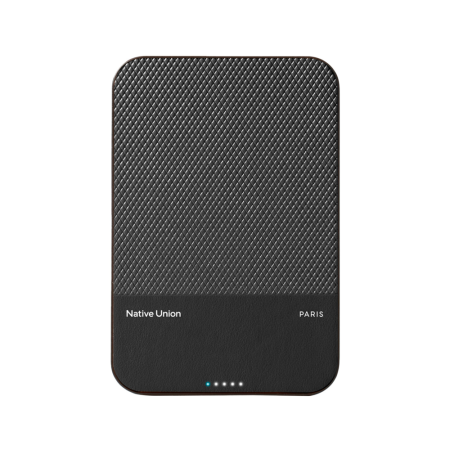 Native Union внешний аккумулятор MagSafe (Re)Classic Qi2 5000mAh (черный) PB-5KMS-BLK-Q2