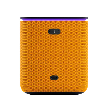 Yandex умная колонка  с поддержкой ZigBee Яндекс.Станция Миди (оранжевый) YNDX-00054ORG