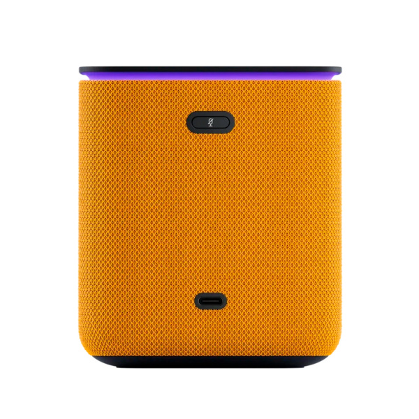 Yandex умная колонка  с поддержкой ZigBee Яндекс.Станция Миди (оранжевый) YNDX-00054ORG