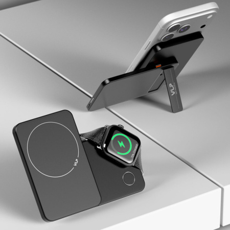 VLP внешний аккумулятор MagSafe Diamond Energy Pro Qi2 5000mAh (черный) 1044006