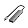 Satechi хаб 4-port Slim 4 Multiport Adapter (серый) ST-P4SM
