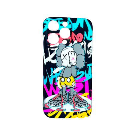 Luxo чехол для iPhone 15 Pro FreeAir MagSafe (принт)