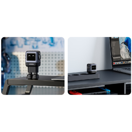 Ugreen СЗУ Nexode RG 65W 2х Type-C + USB A (серый) 25685B