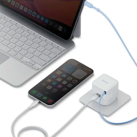 EnergEA СЗУ Bazic GoPort Retrek 35W Type-C + кабель Type-C (белый) CHR-RET35EU-WHT