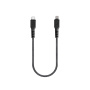 EnergEA кабель Type-C/Lightning FibraTough MFI 0.3м (черный) CBL-FTCL-BLK030