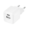 uBear СЗУ Wall charger Bridge GaN 30W Type-C + USB A (белый) WC26WHPD30-AC