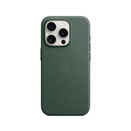 Apple чехол для iPhone 15 Pro FineWoven Case MagSafe (зеленый) MT4U3ZE/A