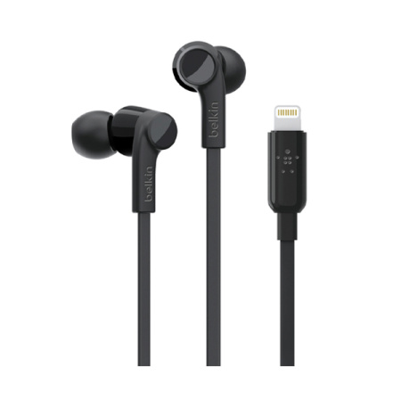 Belkin наушники с разъемом Lightning (черный) G3H0001btBLK