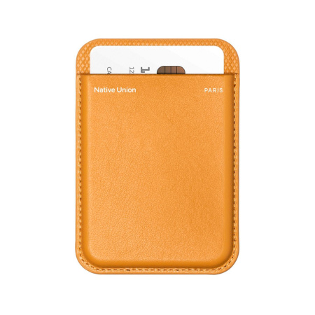 Native Union бумажник MagSafe (Re)Classic Card Wallet (оранжевый) RECLA-KFT-WAL