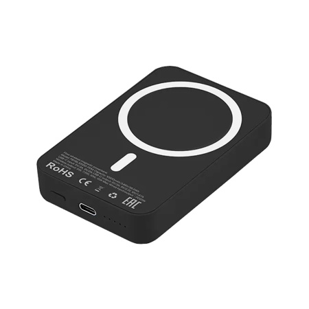 uBear внешний аккумулятор MagSafe Flow 20W 10000mAh (черный) PB11BL10000-PDM