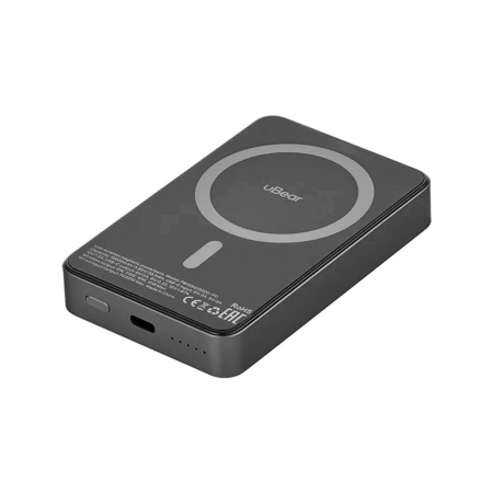 uBear внешний аккумулятор MagSafe Icon Qi2 20W 10000mAh (серый) PB15SG10000-PDM