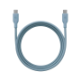 EnergEA кабель Type-C/Type-C Bazic GoCharge Weave 60W 480Mbps 1.5м (синий) CBL-GCWE-BLU150