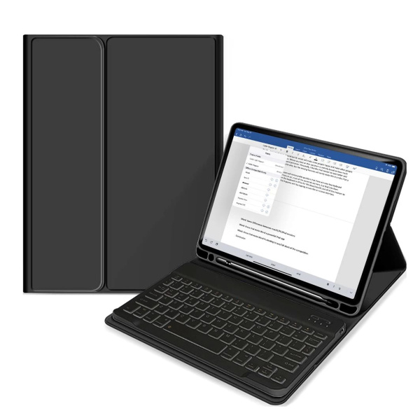 Tech-protect клавиатура для iPad Air 11" (2024) SC Pen Eng (черный) 9589046921018