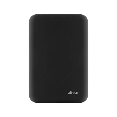 uBear внешний аккумулятор MagSafe Flow 20W 10000mAh (черный) PB11BL10000-PDM