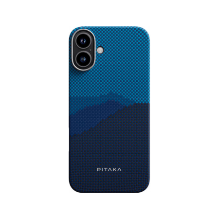 Pitaka чехол для iPhone 16 Tactile Woven Case Horizon MagSafe (принт)