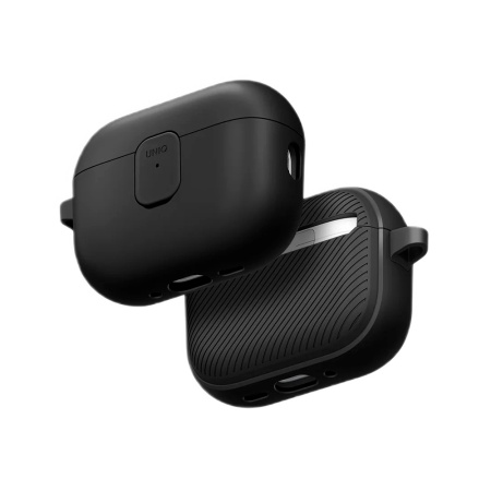 Uniq чехол для AirPods Pro 3 Clyde (черный) AIRPODSPRO3-CLYBLKDGRY