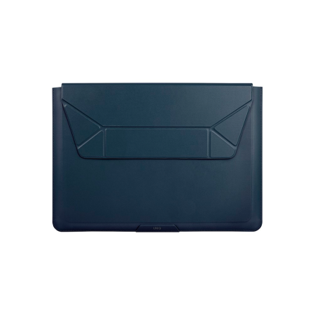 Uniq чехол-папка для MacBook 14.2 Oslo V.2 PU leather Magnetic Laptop (синий) OSLO(14)-NAVYBLUE